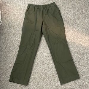 Lands End High Rise Straight Leg Pants